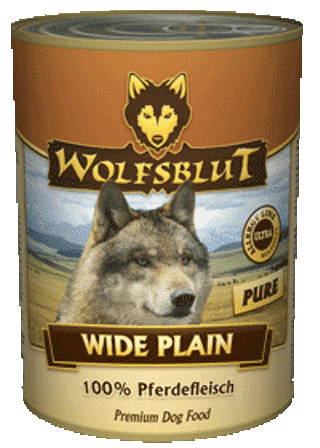 Wolfsblut Wide Plain - Консервы для собак Широкая равнина (конина) 395 гр
