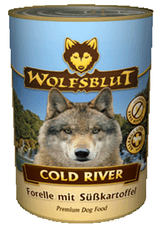 Wolfsblut Cold River - Консервы для собак Холодная река (форель) 395 гр
