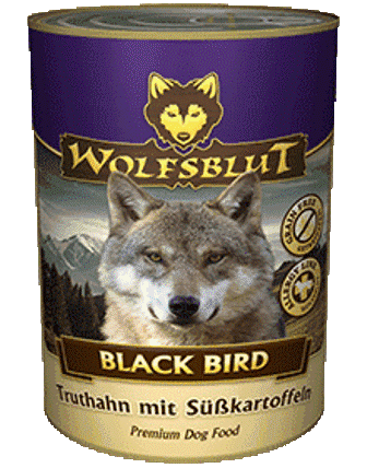 Wolfsblut Black Bird - Консервы для собак Черная птица (индейка) 395 гр
