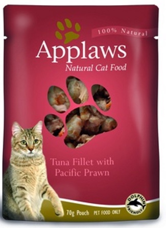 Applaws (Апплаус) - Паучи для Кошек с Тунцом и королевскими креветками 70 гр