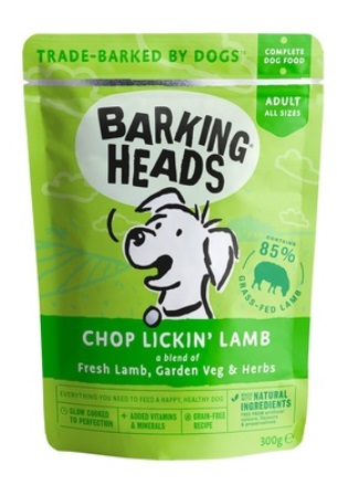 Barking Heads - Паучи для собак с ягненком Мечты о ягненке 300 гр