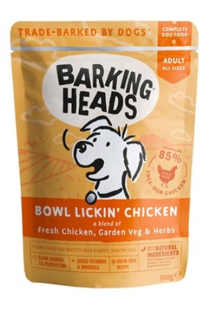 Barking Heads - Паучи для собак с курицей До последнего кусочка 300 гр