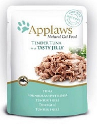 Applaws (Апплаус) - Паучи для Кошек с Кусочками Тунца в желе 70 гр