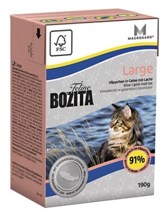 Bozita Super Premium Mini (Бозита Супер Премиум Мини) - Кусочки в желе для кошек крупных пород 190 гр