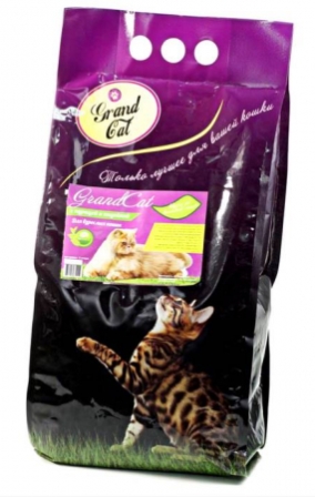 Grand Cat - Для взрослых кошек с индейкой и курицей 10 кг