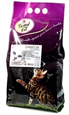 Grand Cat - Для взрослых кошек со страусиным мясом 10 кг