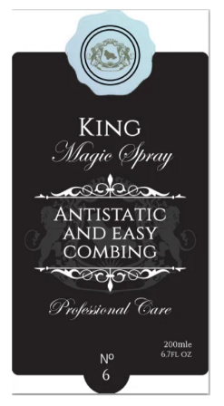 Спрей для шерсти собак и кошек King Magic Spray, 200 мл