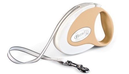 Flexi Coffe Collection (Флекси Кофи Коллекшн) - Рулетка Латте 2/M (до 25 кг) ремень 5 м (цвет светло-коричневый)
