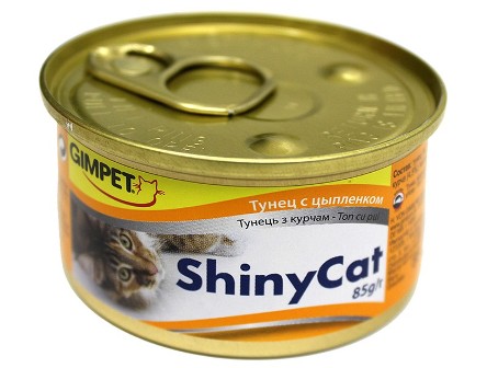 Gimpet (Джимпет) - Консервы для кошек тунец и цыпленок в желе 70 гр