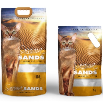SAVANNA SANDS - Наполнитель комкующийся без запаха 10 л
