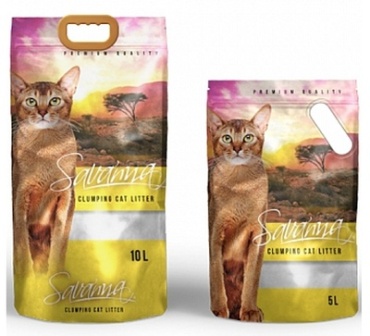 SAVANNA - Наполнитель комкующийся без запаха 10 л