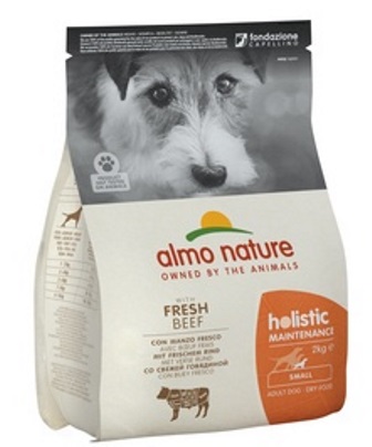 Almo Nature Holistic - Для Взрослых собак Малых пород с Говядиной 2 кг