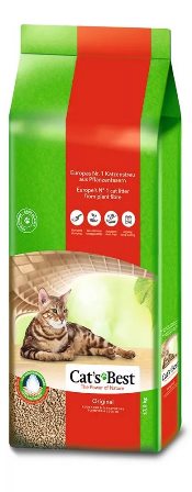 Cat’s Best Eko Plus (Кэтс Бест Эко Плюс) - Наполнитель древесный комкующийся (для кошек) 40 л