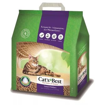 Cat’s Best Nature Gold (Кэтс Бест Нейчур Голд) - Наполнитель древесный комкующийся (для длинношерстных кошек) 5 л