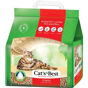 Cat’s Best Eko Plus (Кэтс Бест Эко Плюс) - Наполнитель древесный комкующийся (для кошек) 5 л