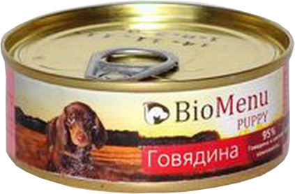 BioMenu Puppy (БиоМеню Паппи) - Консервы для щенков Говядина 100 гр