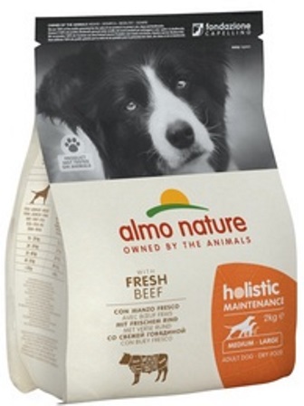 Almo Nature Holistic - Для Взрослых собак с Говядиной 12 кг