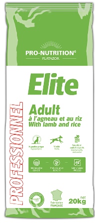 Flatazor - Корм для собак ELITE Sensible ADULT (ягненок/рис) 20 кг