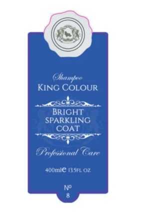 Шампунь для собак и кошек King Colour, с эффектом полировки и отбеливания, 400 мл