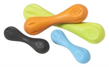 Zogoflex - Игрушка для собак гантеля Hurley L 21 см оранжевая