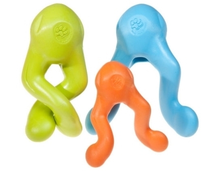 Zogoflex - Игрушка для собак Tizzi Mini для лакомств 12 см голубая