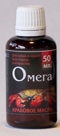 Мультитоник Крабовое масло - Витаминная добавка мультивитаминная для животных 200 мл