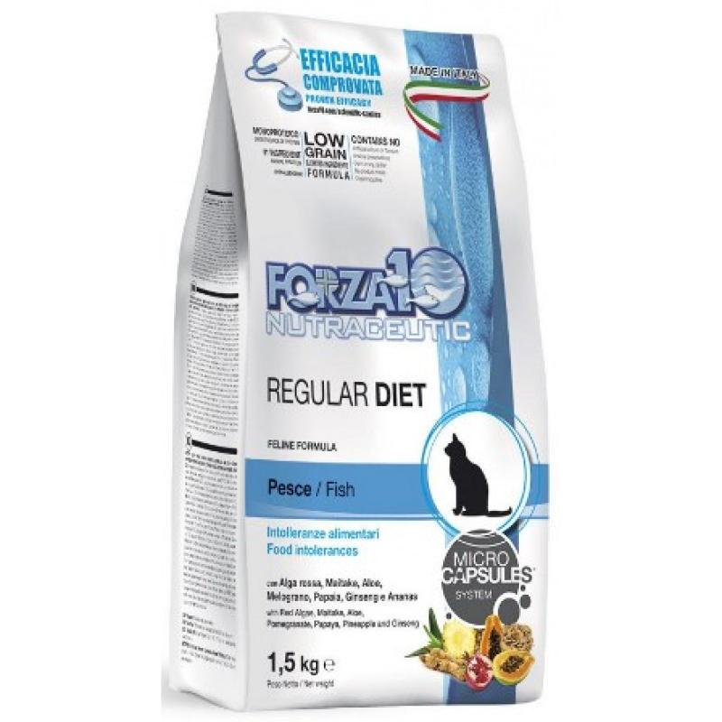 Forza Regular Diet Pesce 31/12 - Корм для кошек из океанической рыбы при аллергии 400 гр