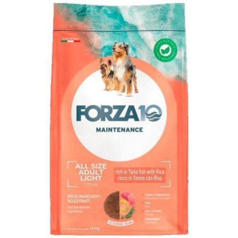 Forza Maintenance Light 24/8 - Полнорационный сухой корм для взрослых собак всех пород с низким содержанием жира 12 кг